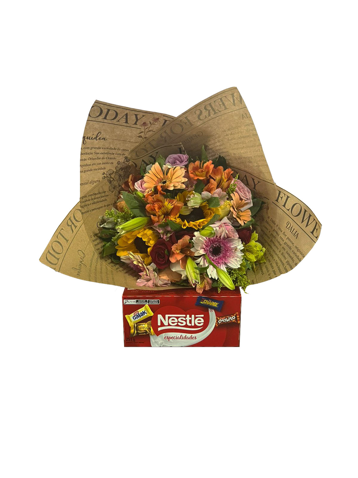 Buquê Primavera com Bombom