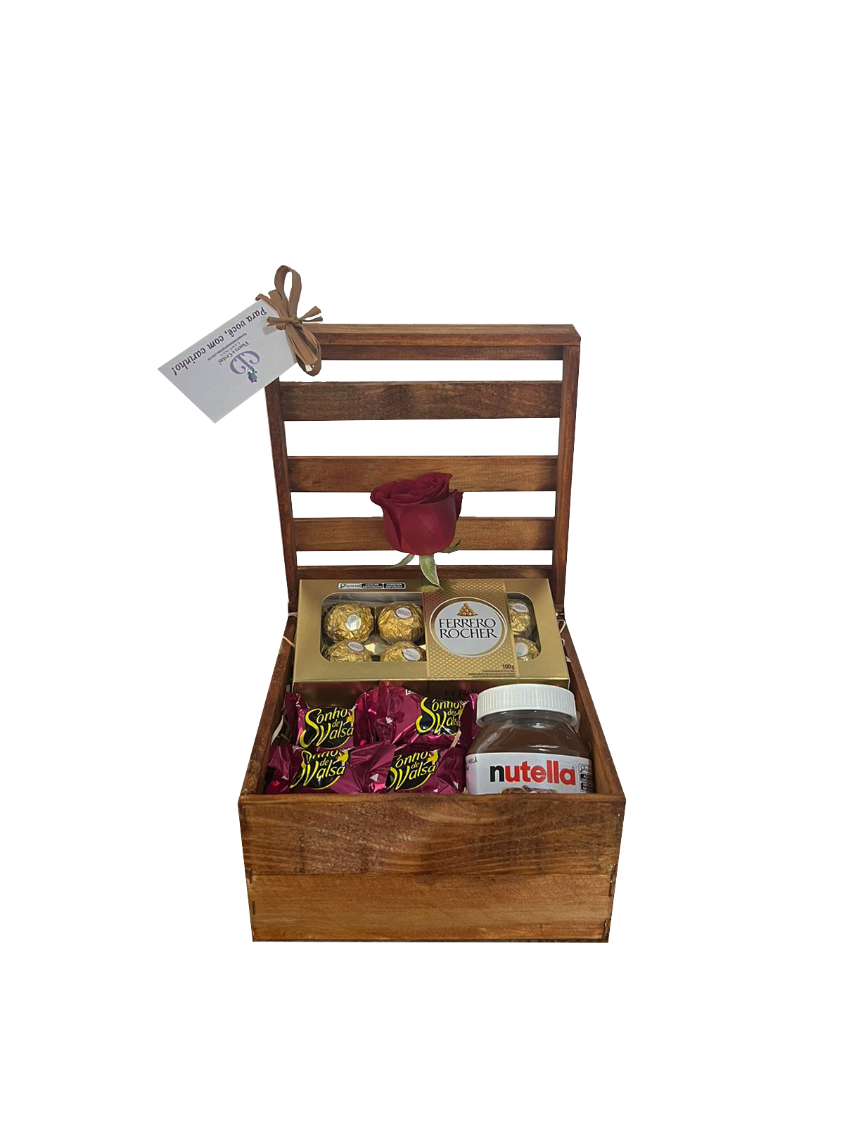 Cesta de Chocolate Doce Amor - Imagem 2