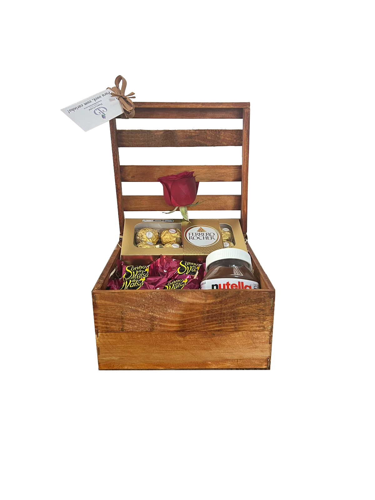 Cesta de Chocolate Doce Amor