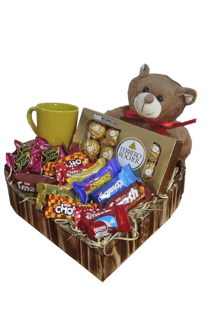 Coração com Chocolates