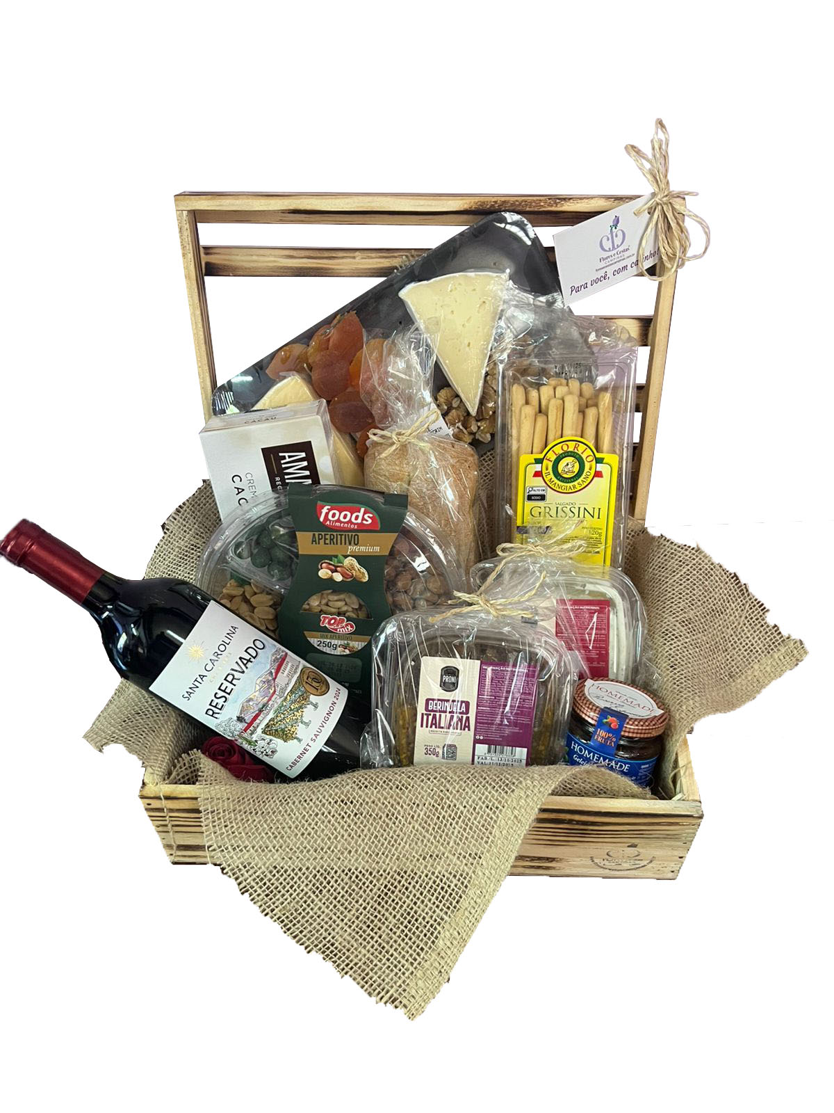 Cesta Gourmet & Vinho - Imagem 2