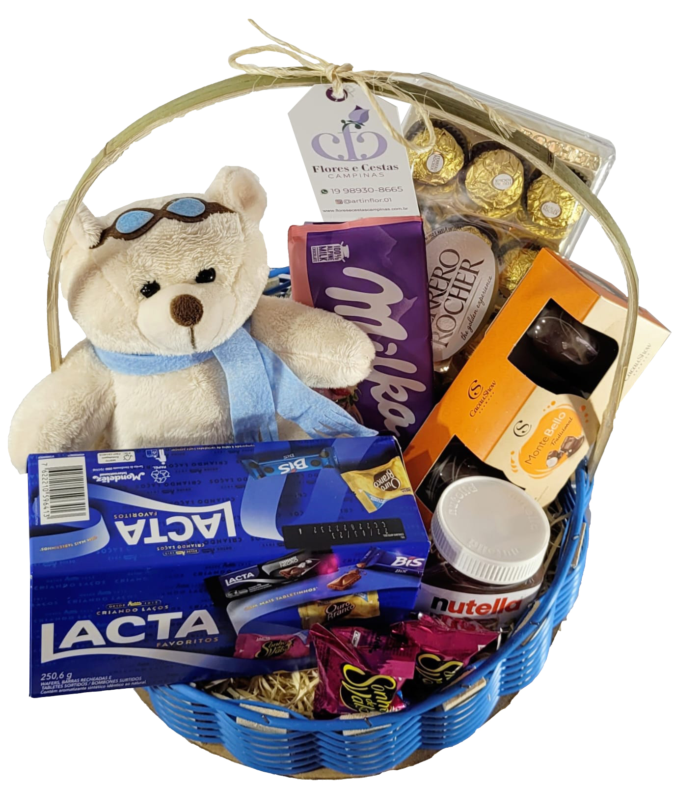 Cesta Universo Azul - Imagem 2